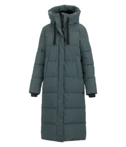 Manteau d'équitation matelassé à capuche Anne
