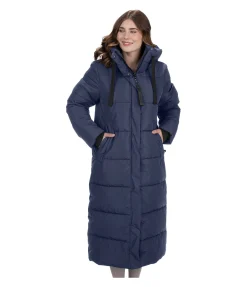 Manteau d'équitation matelassé à capuche Anne