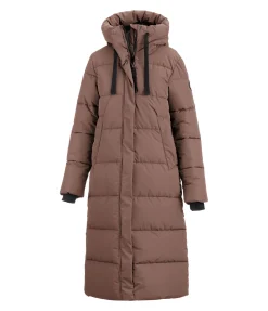 Manteau d'équitation matelassé à capuche Anne