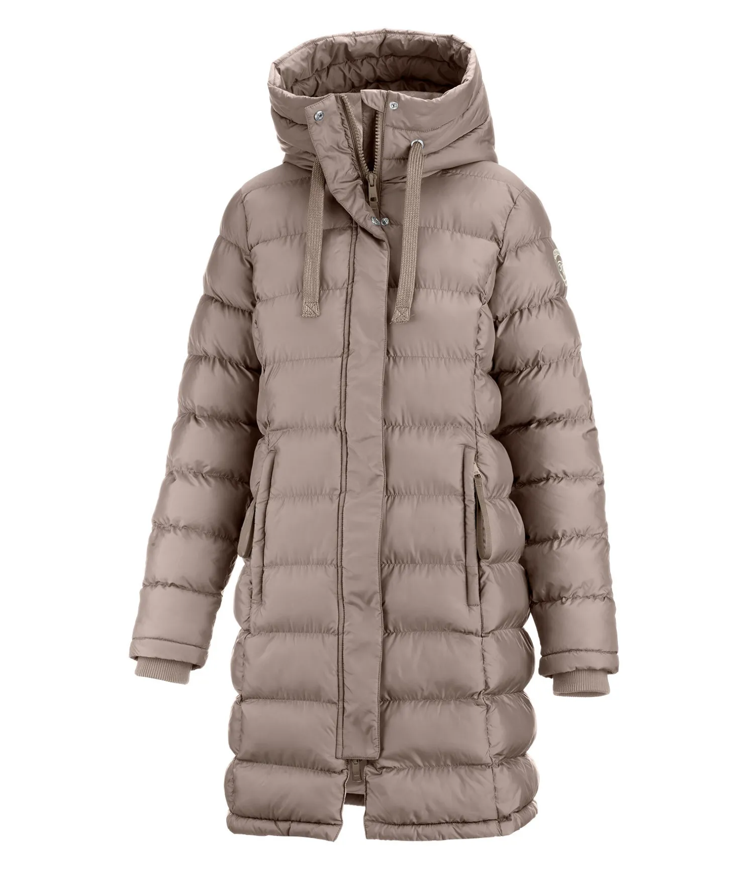 Manteau d'équitation matelassé à capuche Minou