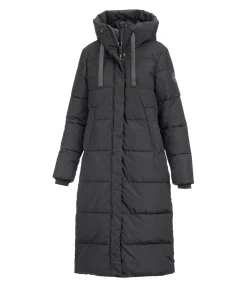 Manteau d'équitation matelassé à capuche Anne