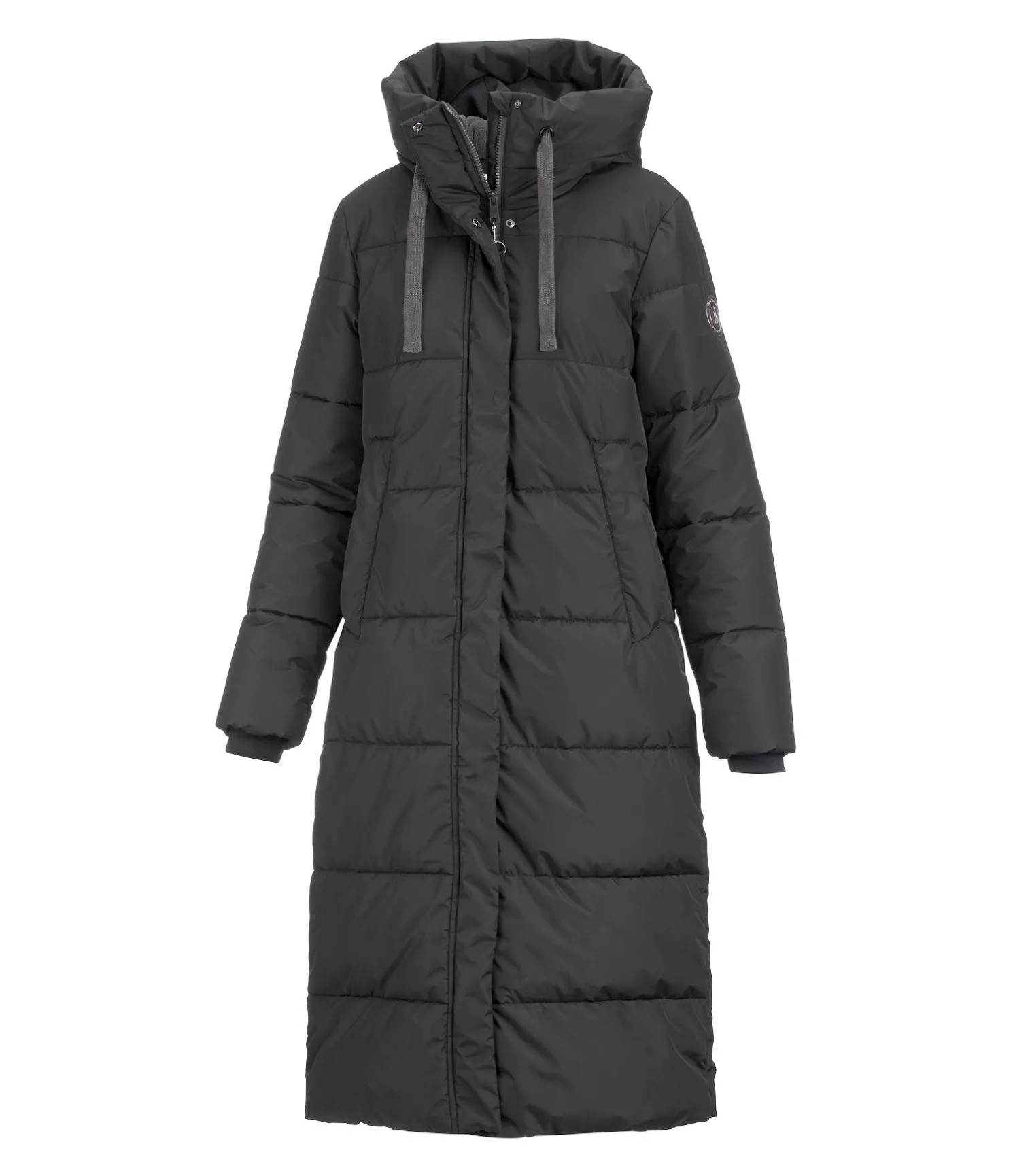 Manteau d'équitation matelassé à capuche Anne