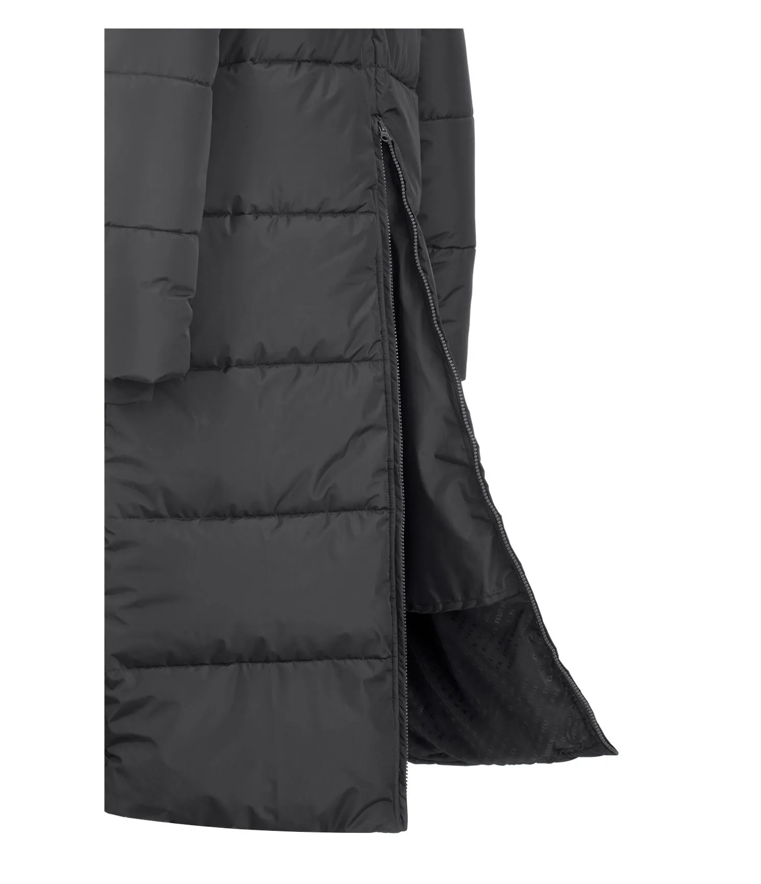 Manteau d'équitation matelassé à capuche Anne