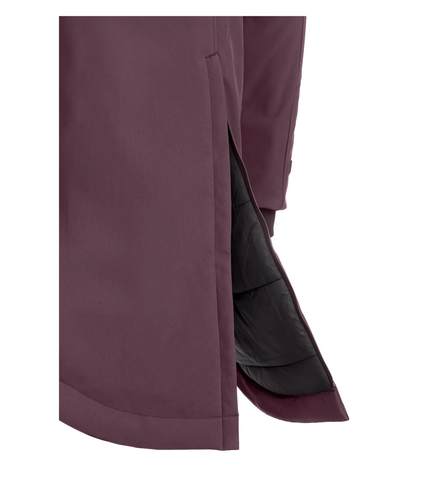 Manteau d'équitation softshell à capuche Aurelie