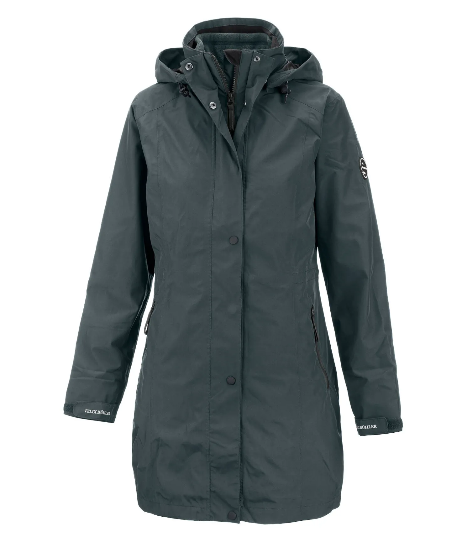 Manteau d'équitation technique 3 en 1 à capuche Phoebe