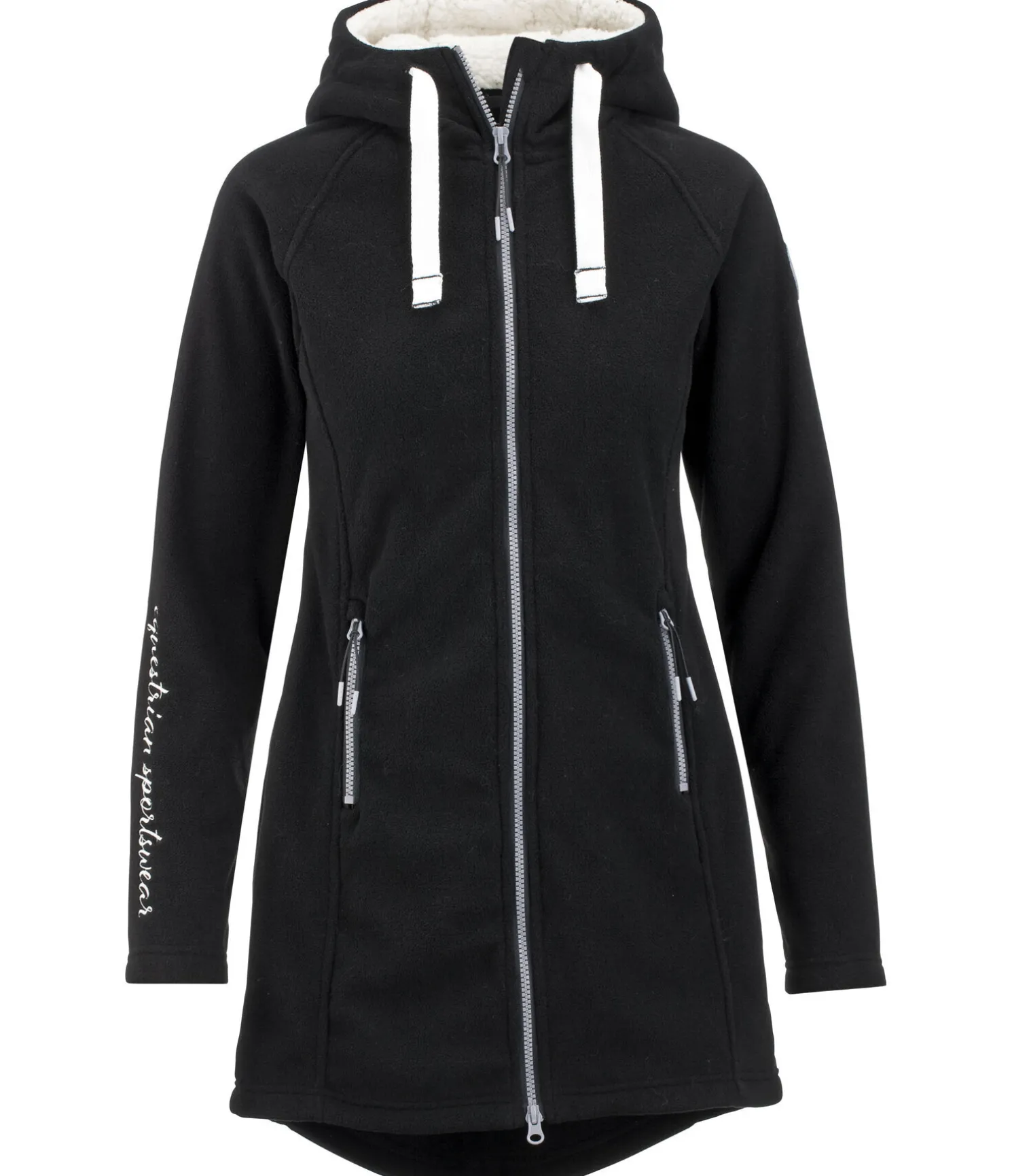 Manteau polaire à capuche Greta