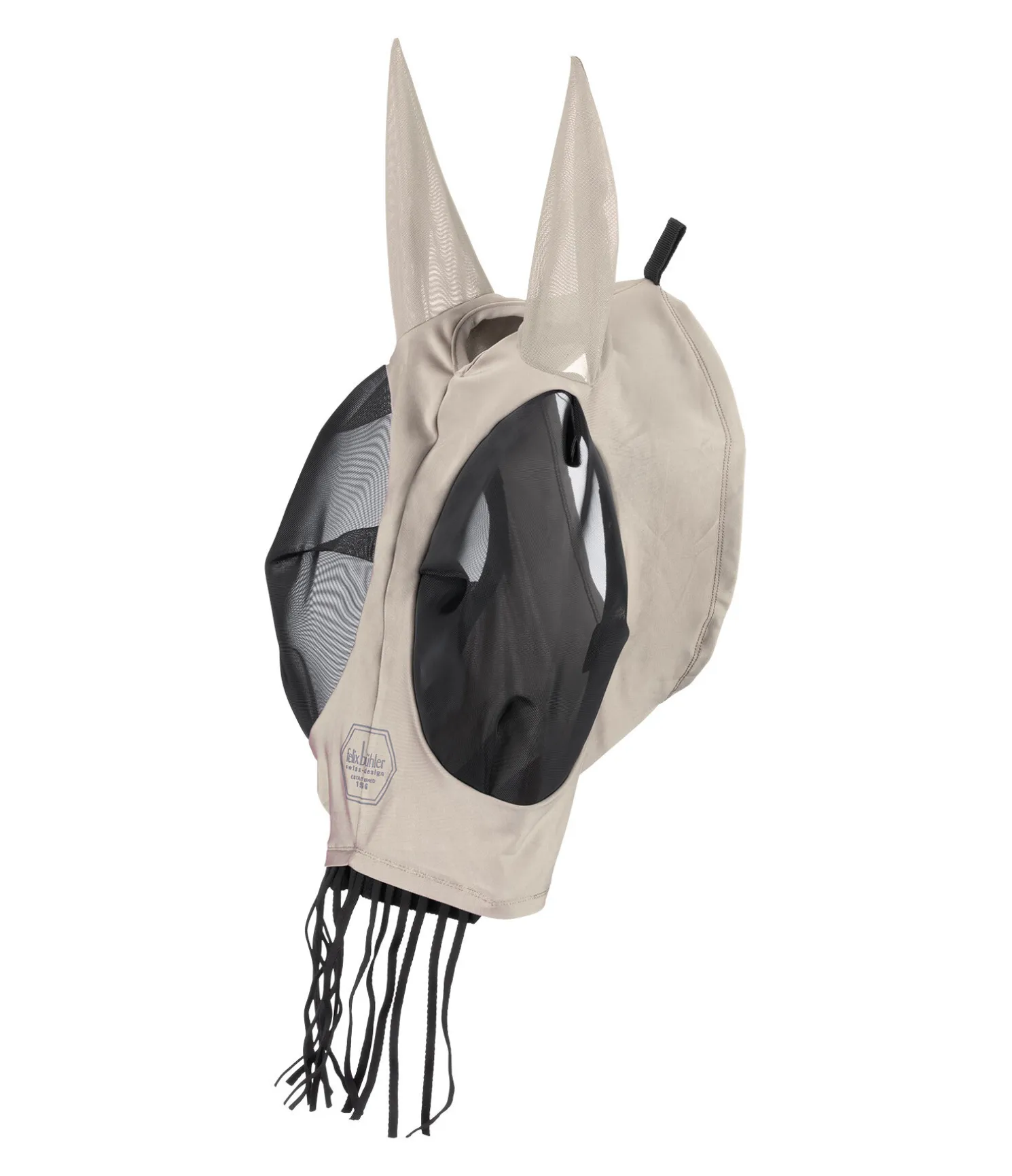Masque anti-mouches avec fermeture à glissière et protège-naseaux Stretch Comfort