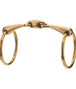 Mors à anneaux double brisure épaisseur 18 mm