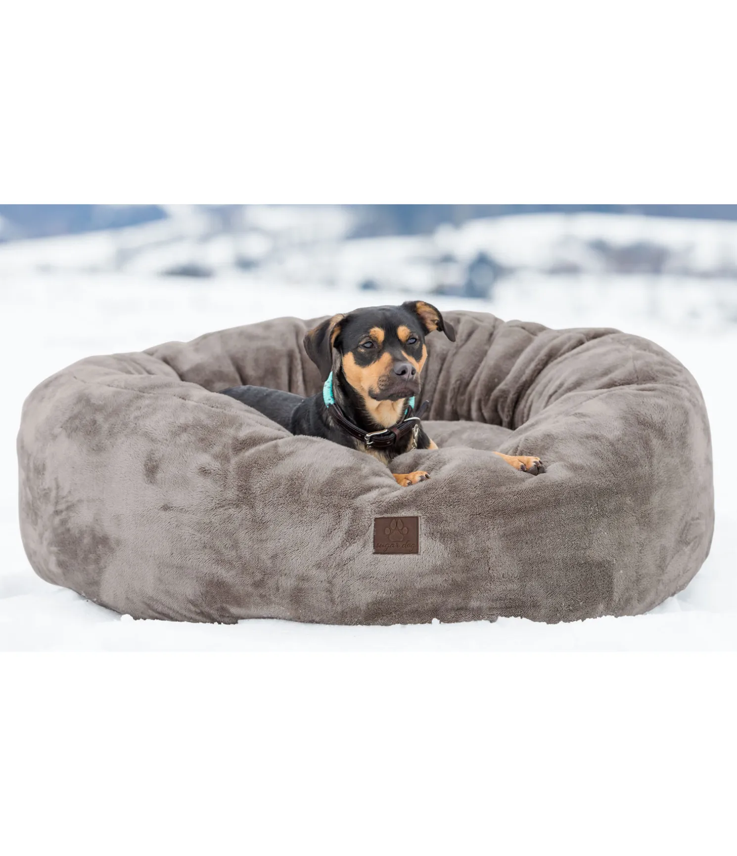 Panier en polaire pour chien Quimba