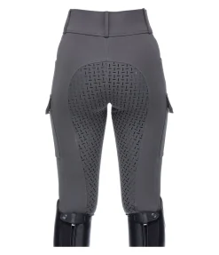 Pantalon d'équitation cargo à fond intégral Carla