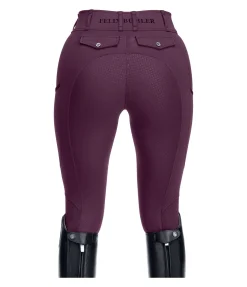 Pantalon d'équitation d'été hybride à fond intégral grip Samira-Mesh