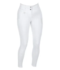 Pantalon d'équitation d'été hybride à fond intégral grip Samira-Mesh