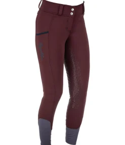 Pantalon d'équitation à fond intégral thermique grip Enny