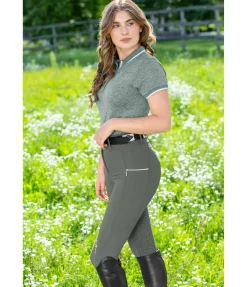 Pantalon d'équitation à fond intégral grip Life Cycle