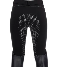 Pantalon d'équitation à fond intégral grip enfant Caria