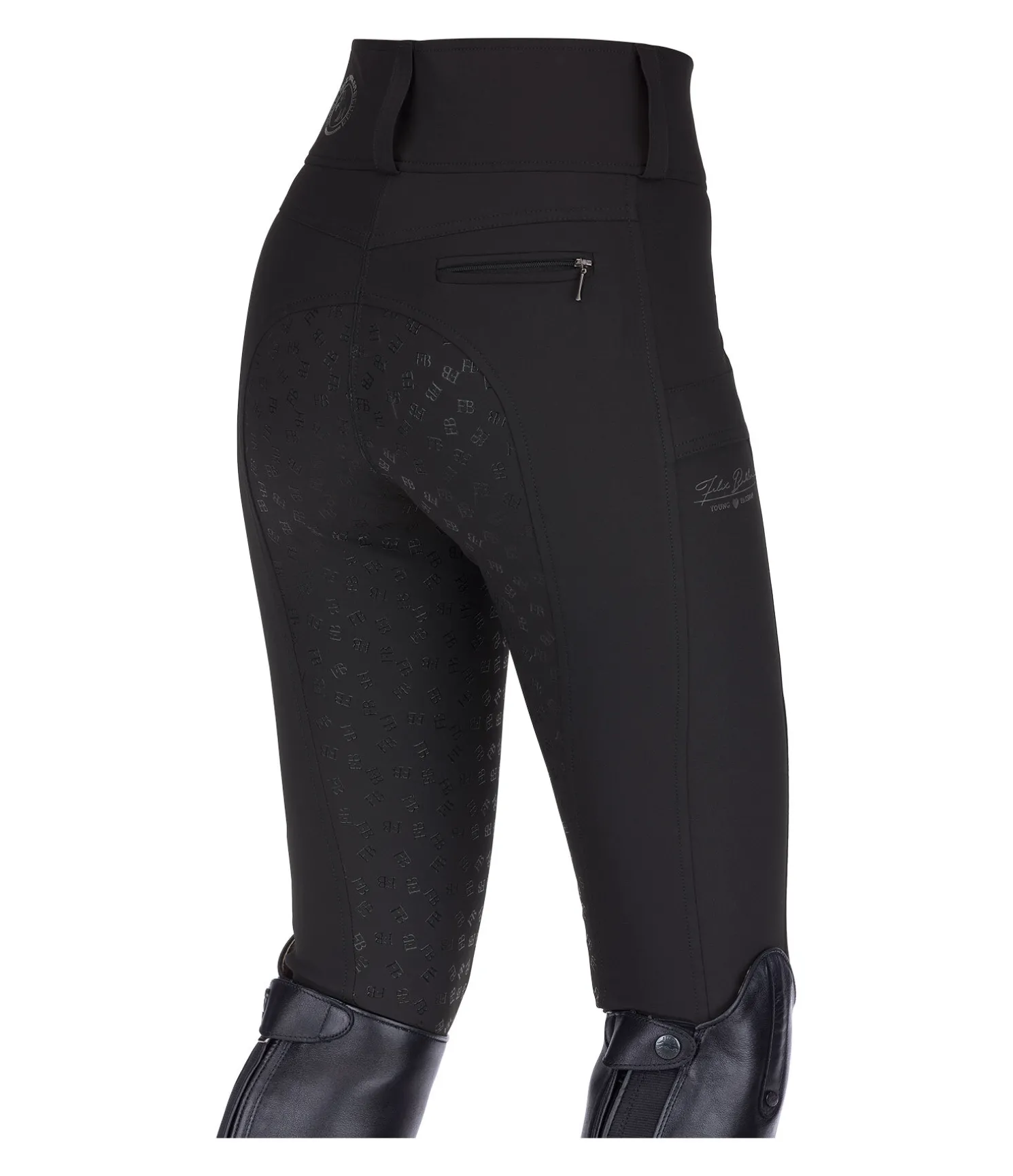 Pantalon d'équitation à fond intégral grip enfant Dany