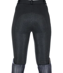 Pantalon d'équitation à fond intégral grip enfant Merle
