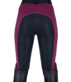 Pantalon d'équitation à fond intégral grip enfant Merle