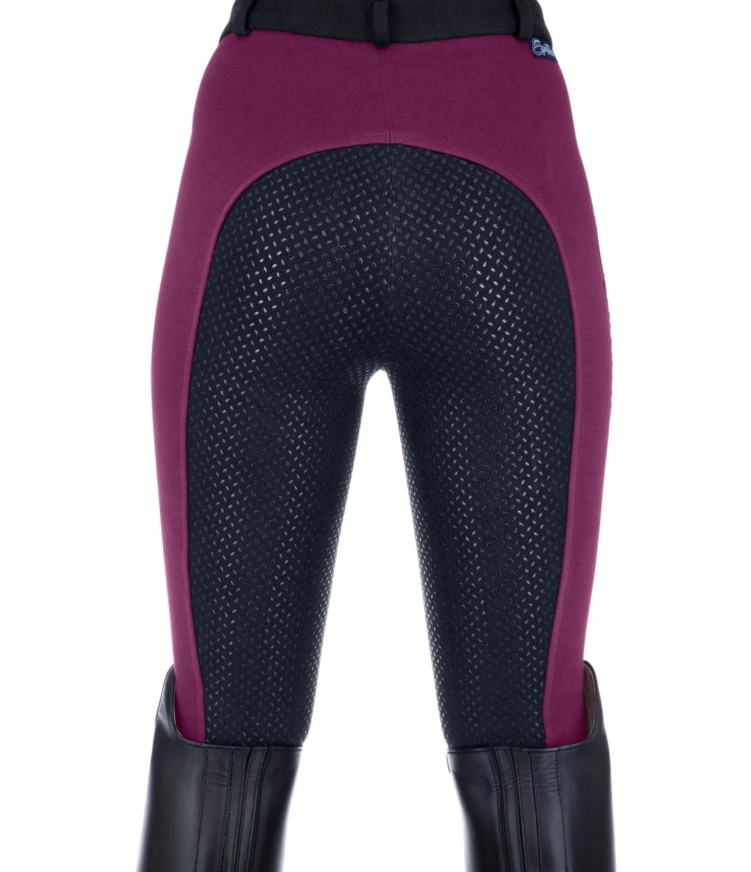 Pantalon d'équitation à fond intégral grip enfant Merle