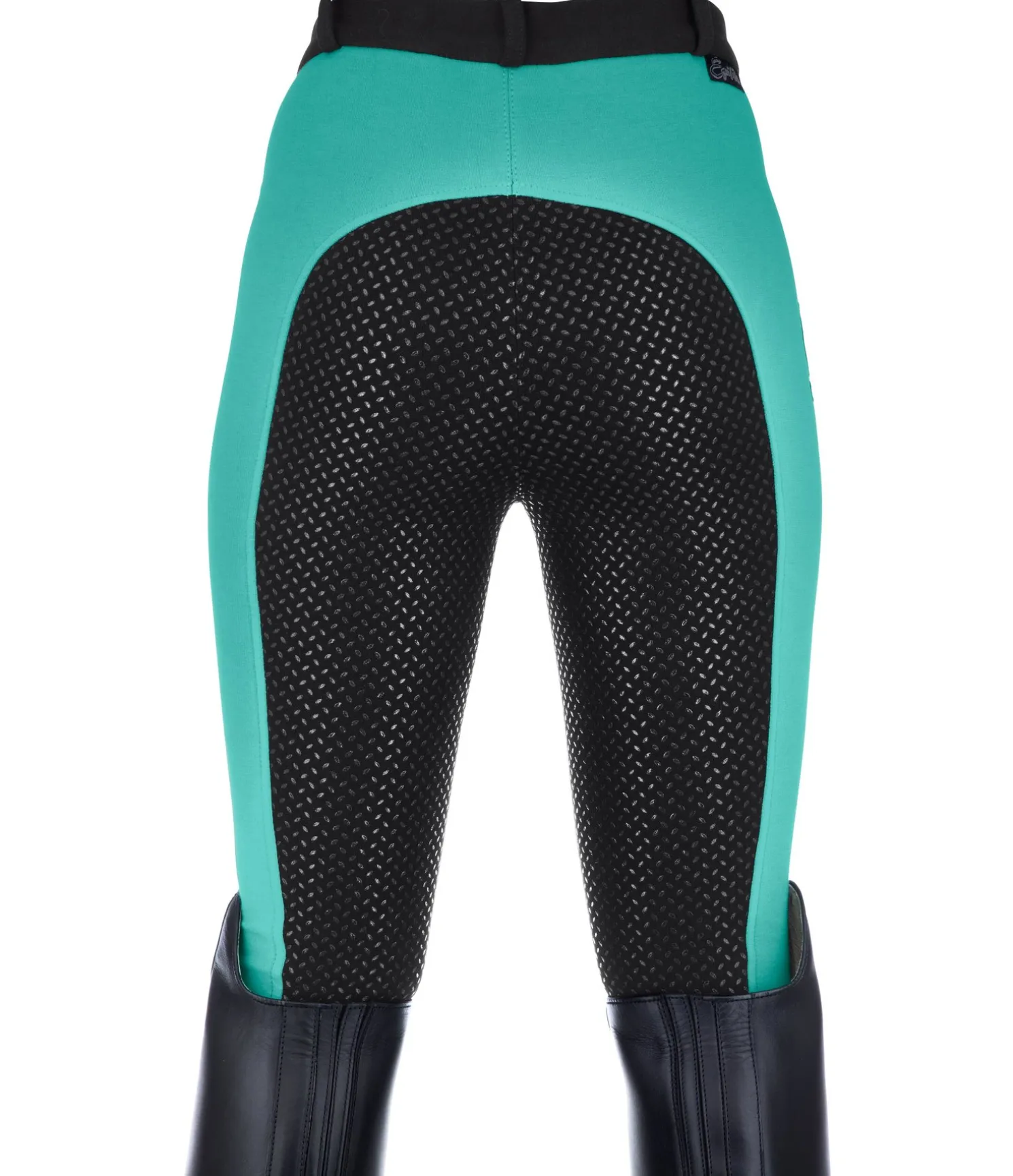 Pantalon d'équitation à fond intégral grip enfant Merle