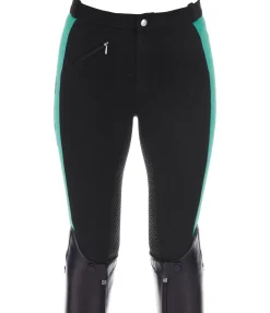 Pantalon d'équitation à fond intégral grip enfant Merle