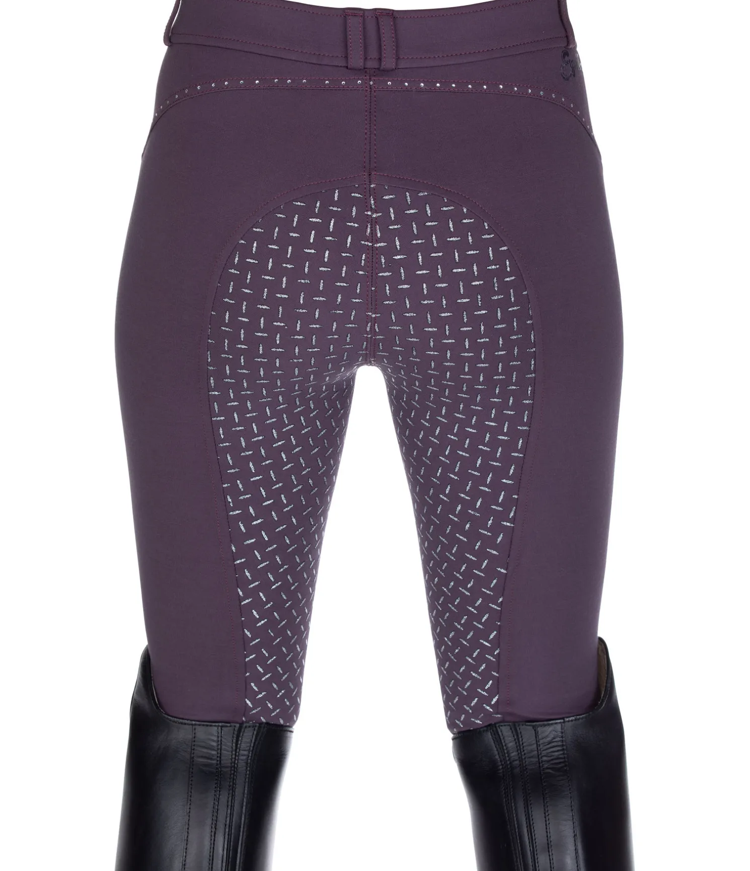 Pantalon d'équitation à fond intégral grip enfant Caria