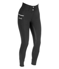 Pantalon d'équitation à fond intégral grip Tamina