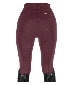 Pantalon d'équitation hybride à fond intégral Kathleen