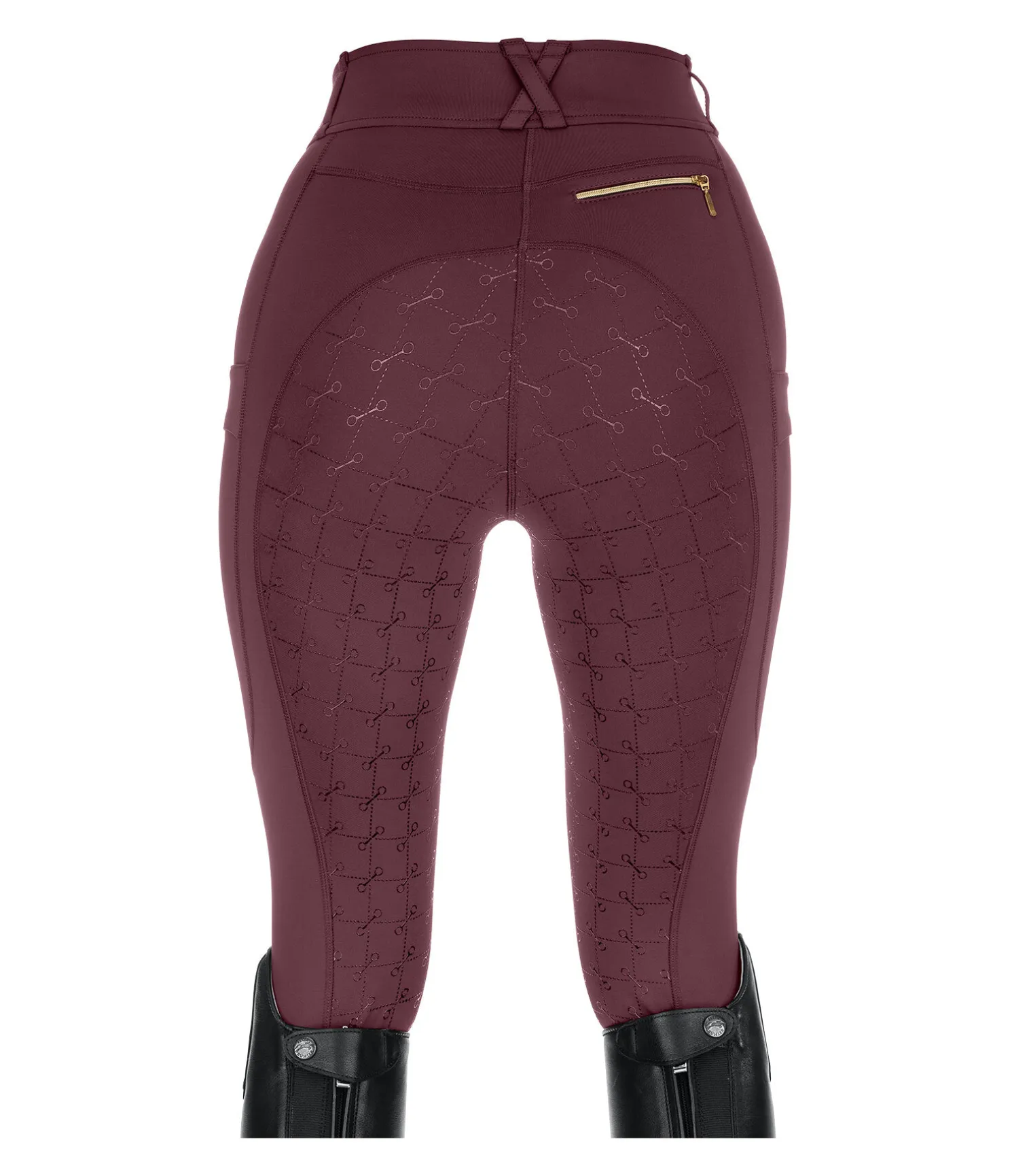 Pantalon d'équitation hybride à fond intégral Kathleen