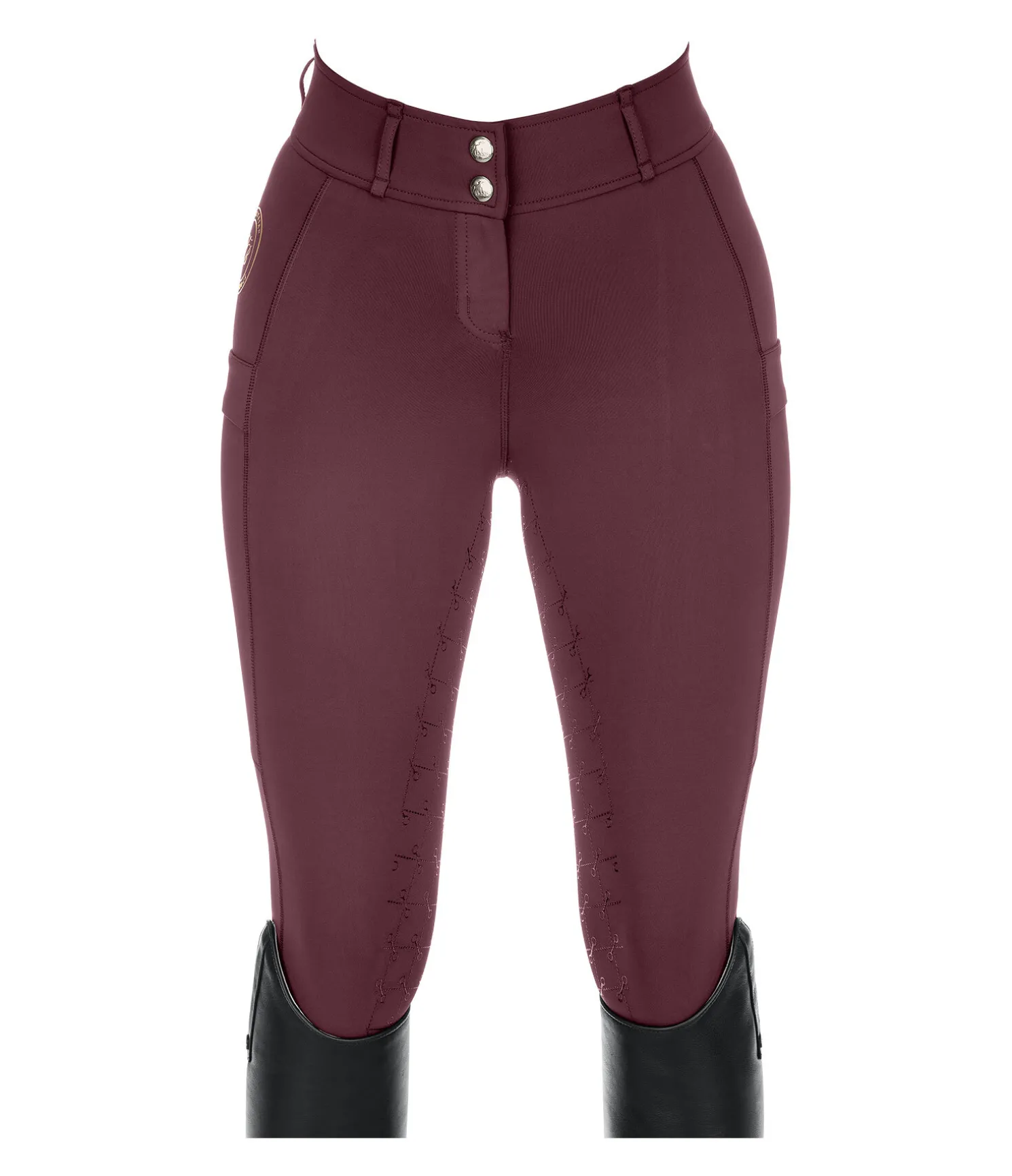 Pantalon d'équitation hybride à fond intégral Kathleen