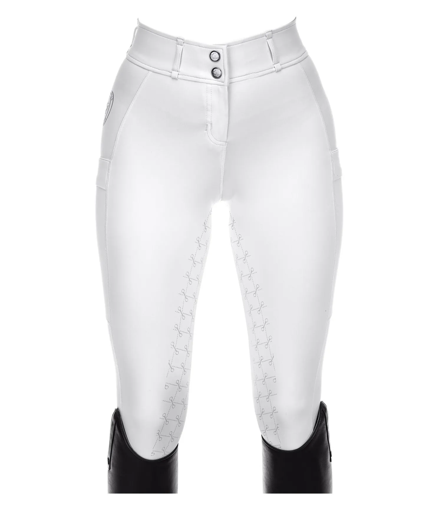 Pantalon d'équitation hybride à fond intégral Kathleen