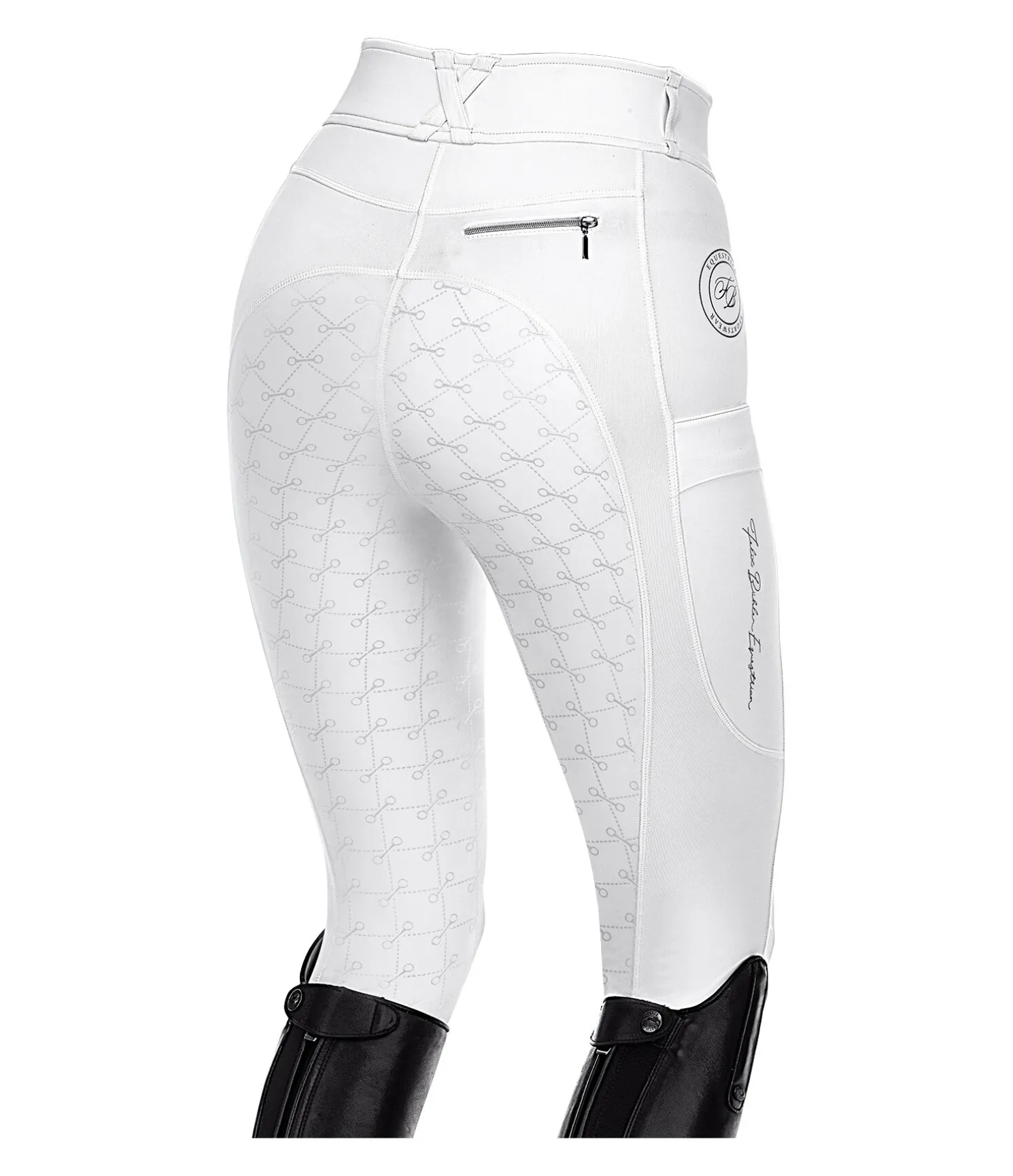 Pantalon d'équitation hybride à fond intégral Kathleen