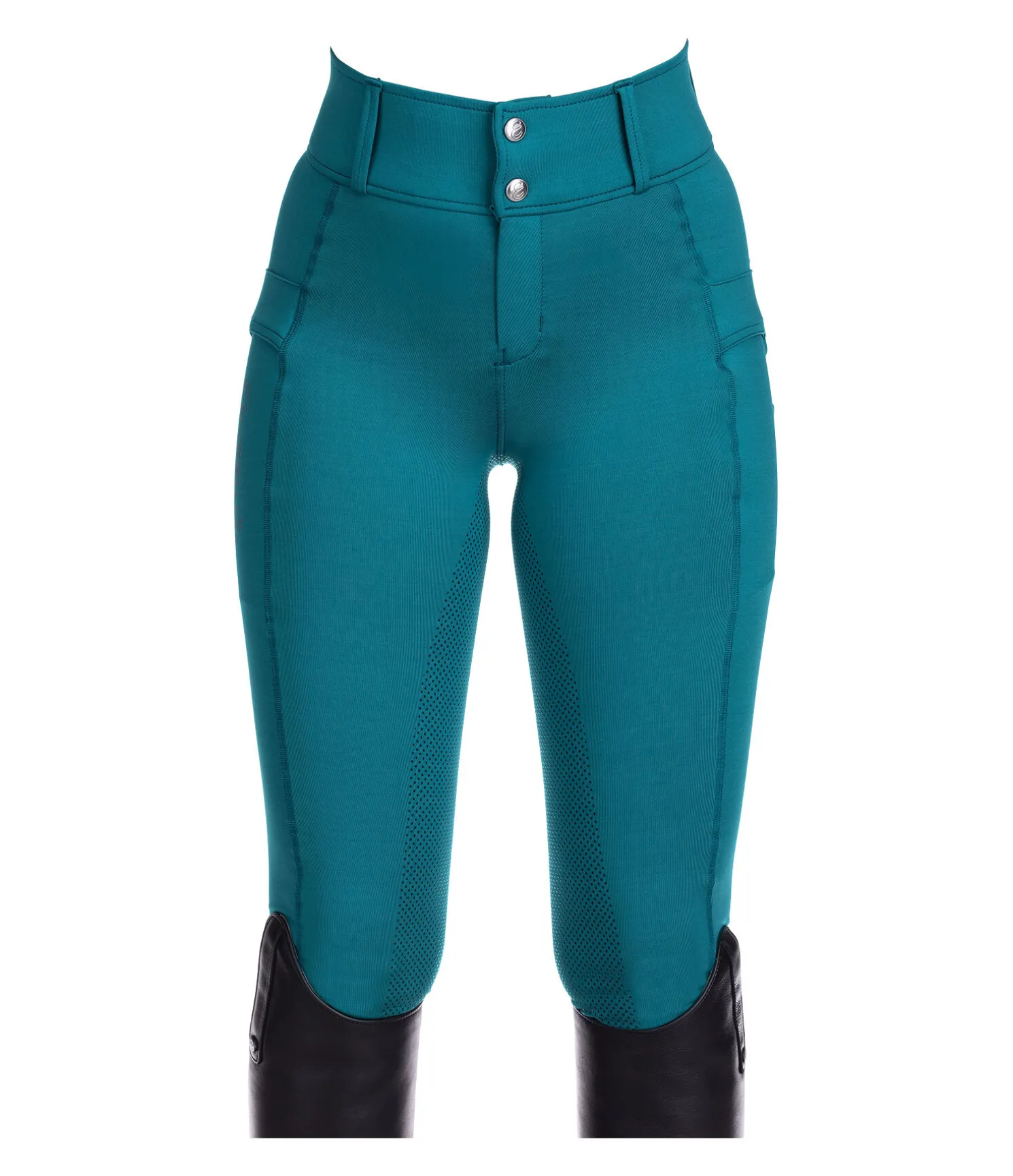 Pantalon d'équitation hybride à fond intégral grip enfant Ilva