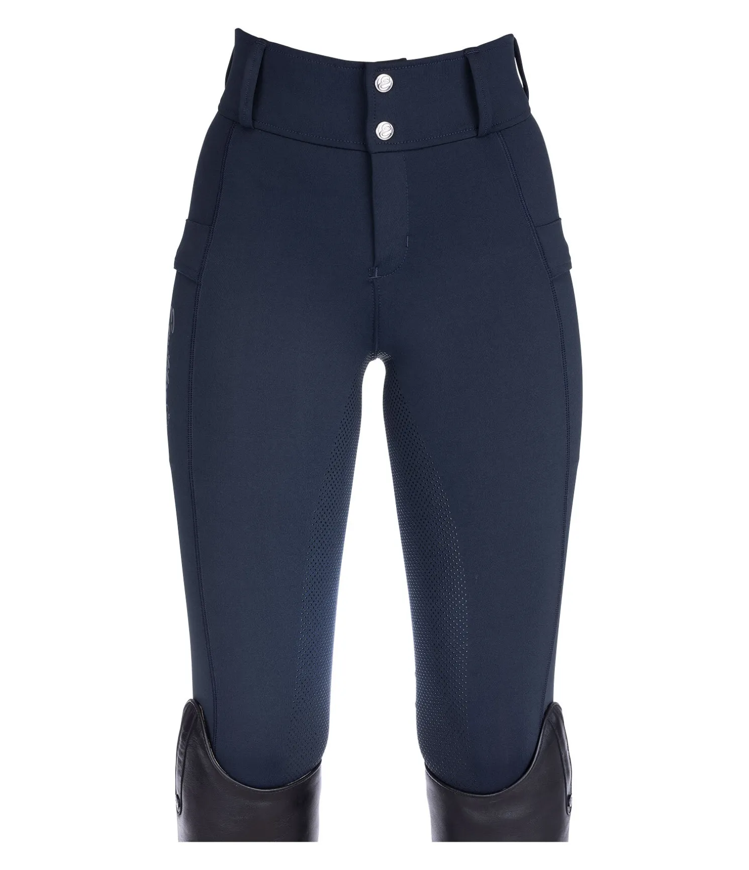 Pantalon d'équitation hybride à fond intégral grip enfant Ilva