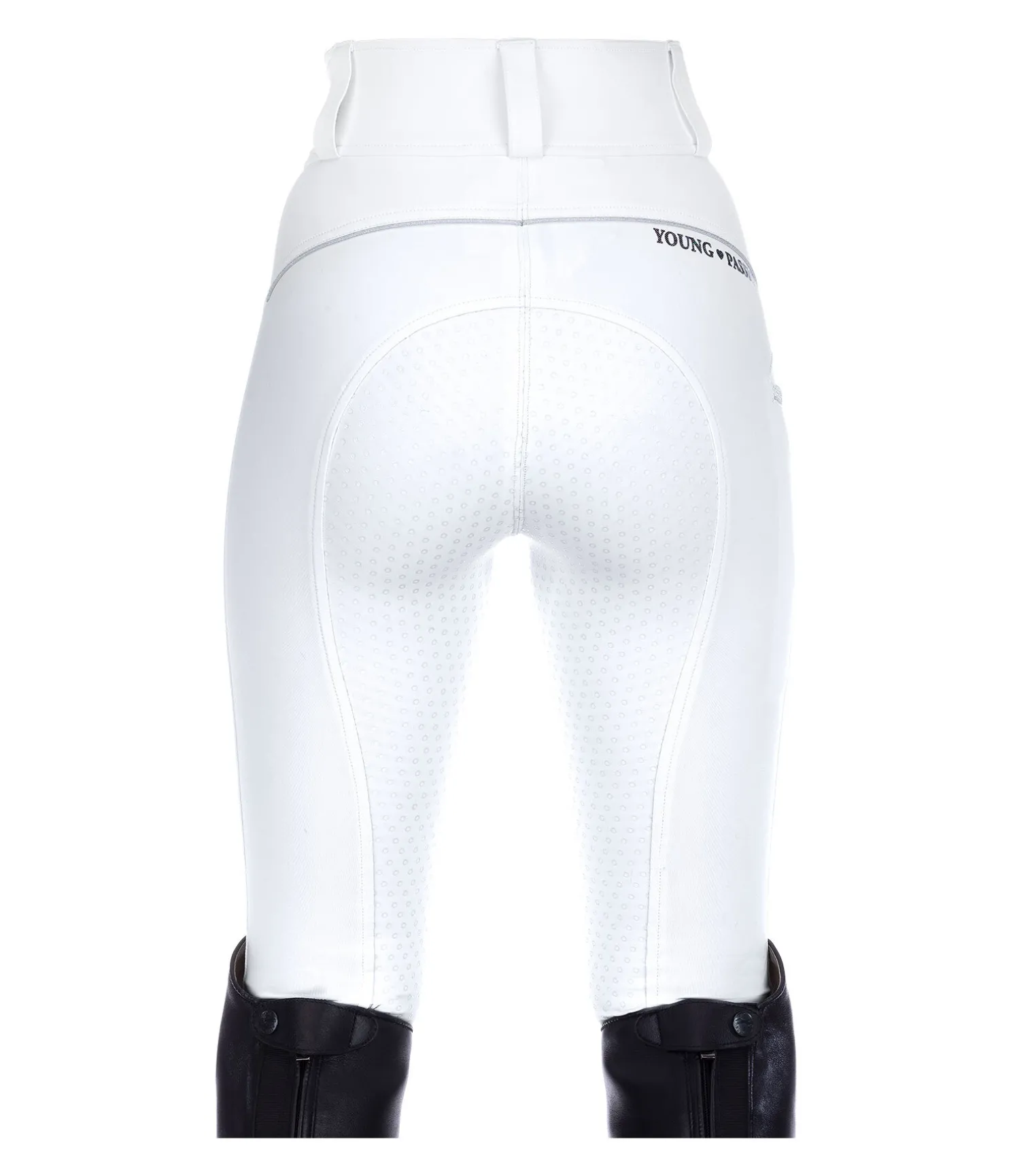 Pantalon d'équitation hybride à fond intégral grip enfant Jola