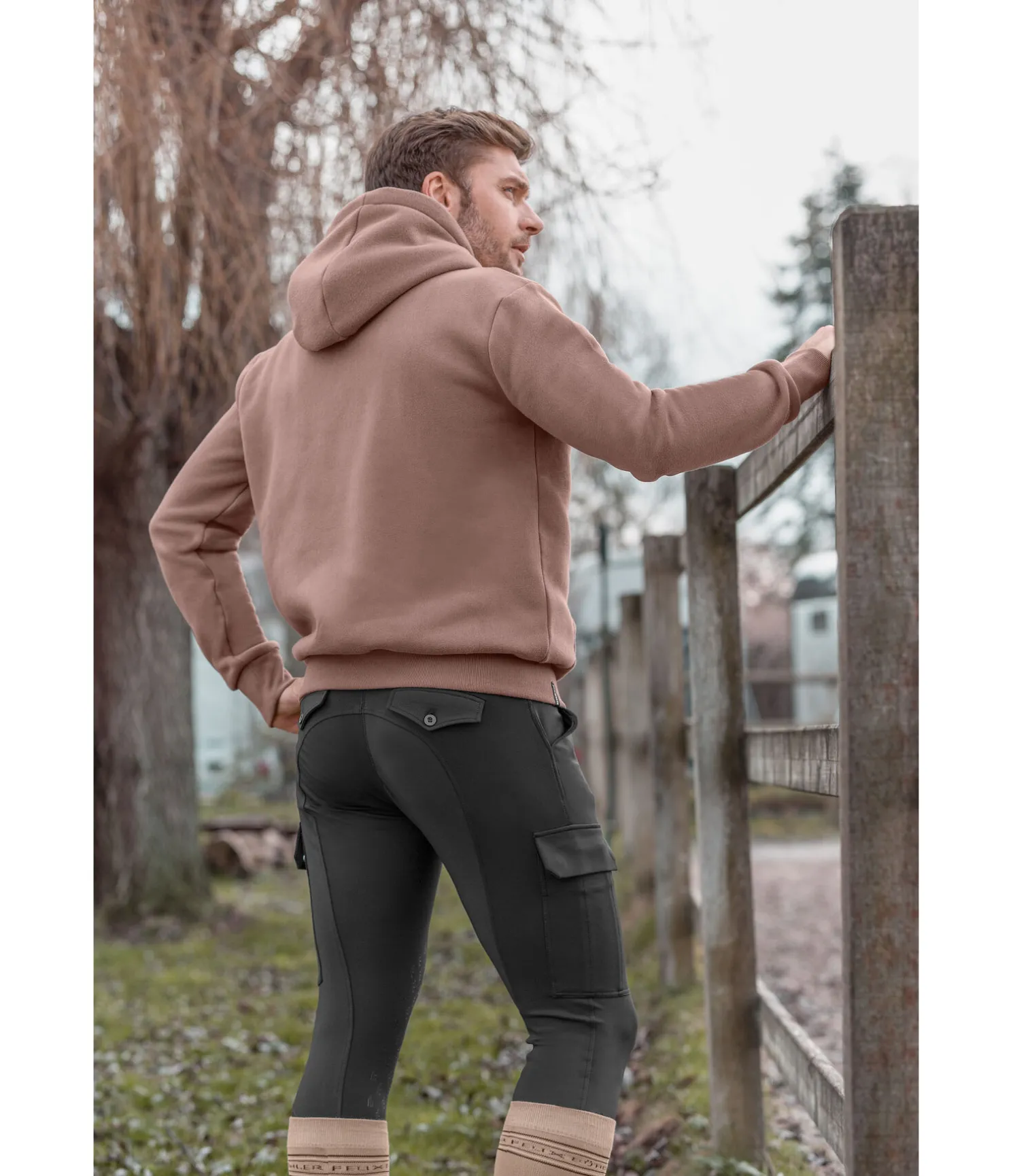 Pantalon d'équitation hybride homme Georgia