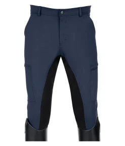 Pantalon d'équitation hybride à fond intégral homme Lyon