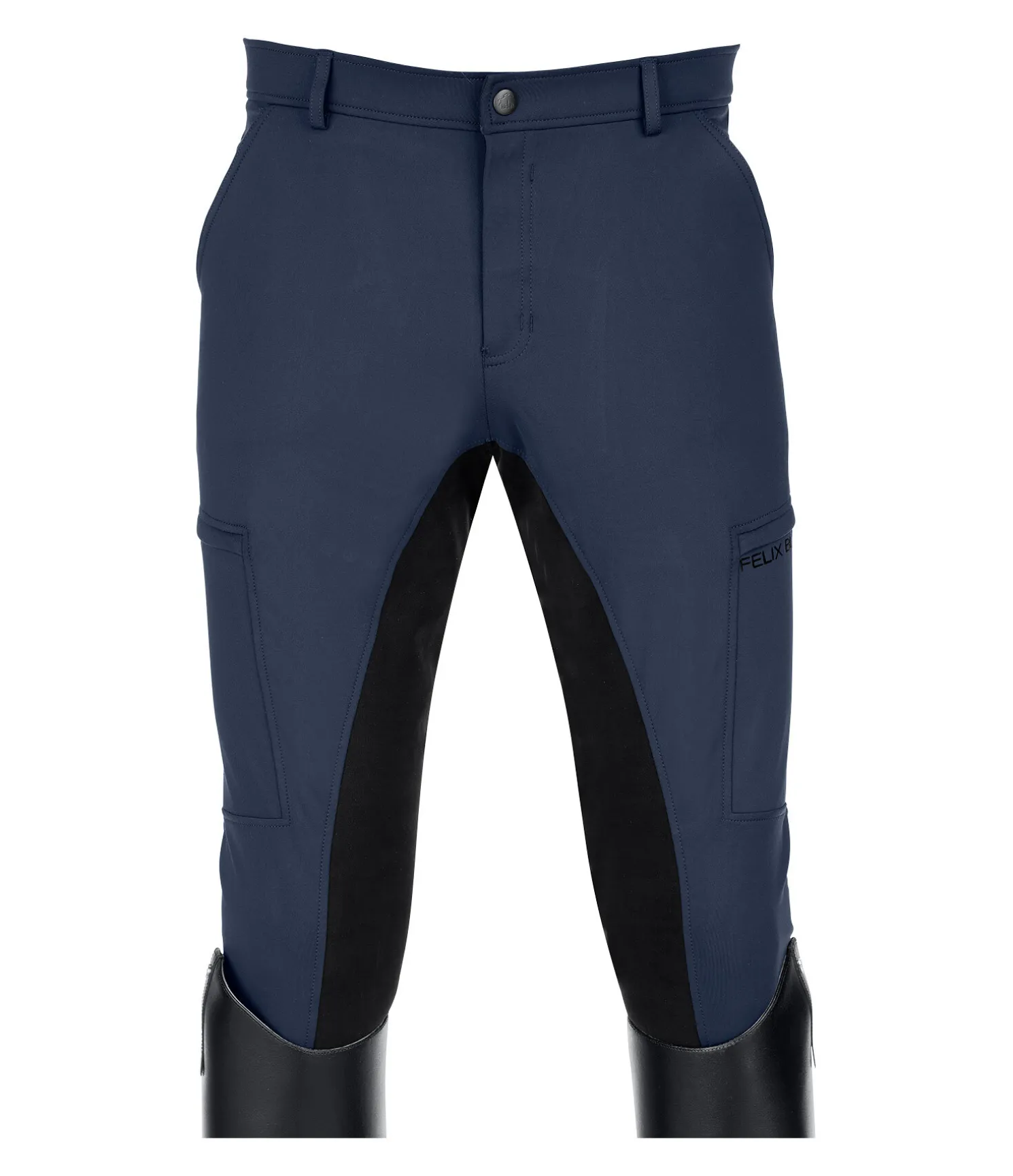 Pantalon d'équitation hybride à fond intégral homme Lyon