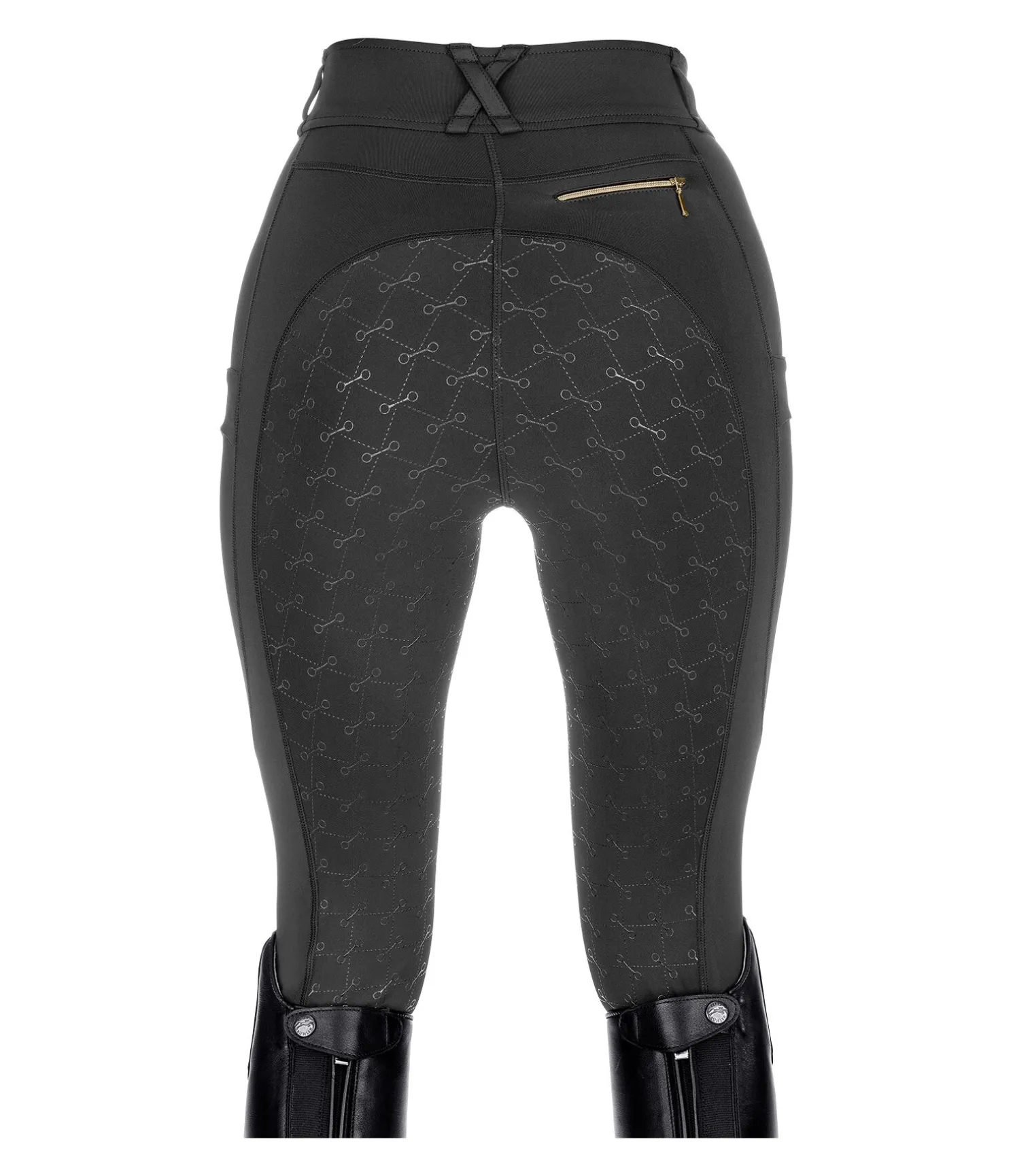 Pantalon d'équitation hybride à fond intégral Kathleen