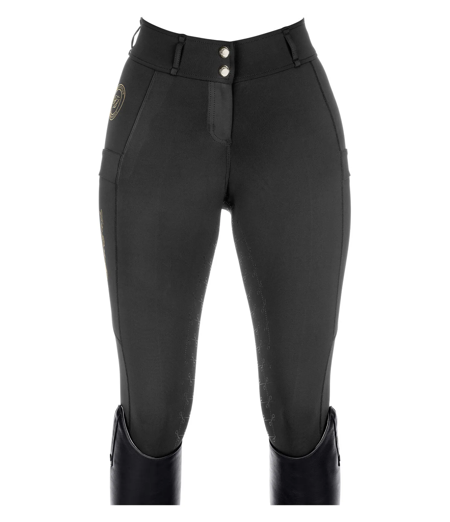 Pantalon d'équitation hybride à fond intégral Kathleen