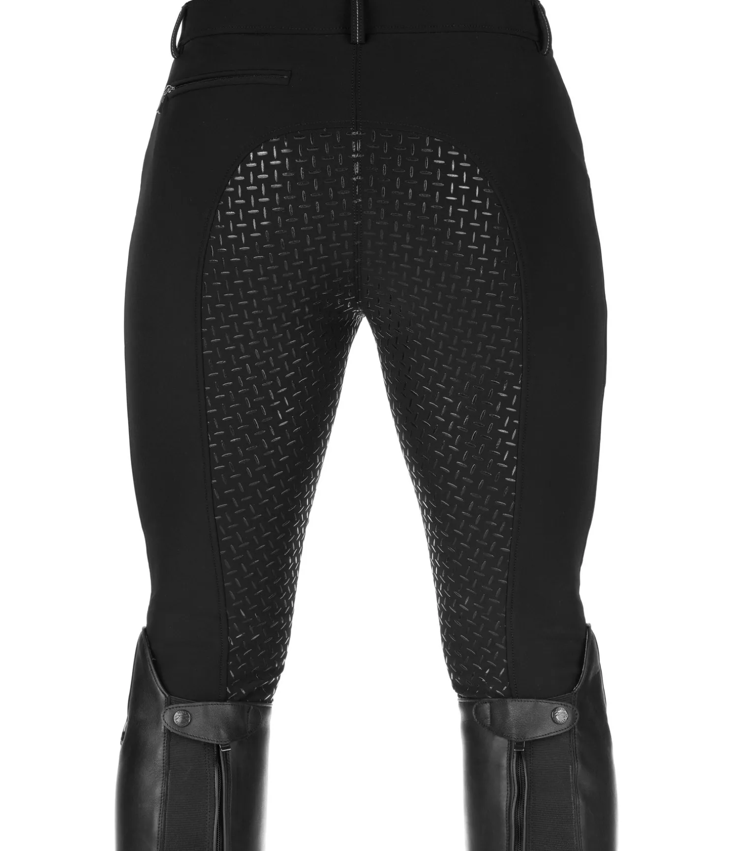 Pantalon d'équitation softshell à fond intégral grip homme Oliver