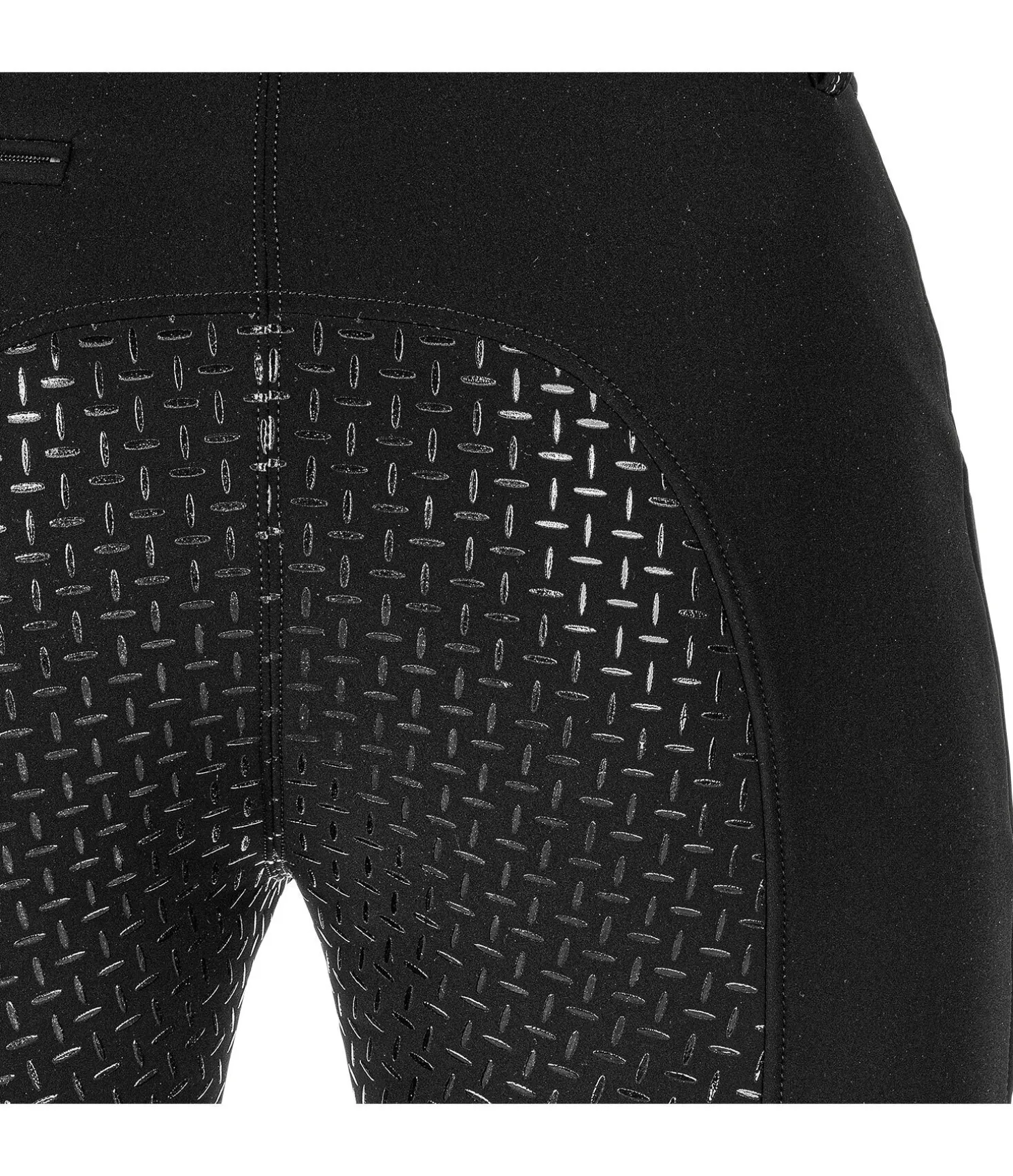 Pantalon d'équitation softshell à fond intégral grip homme Oliver
