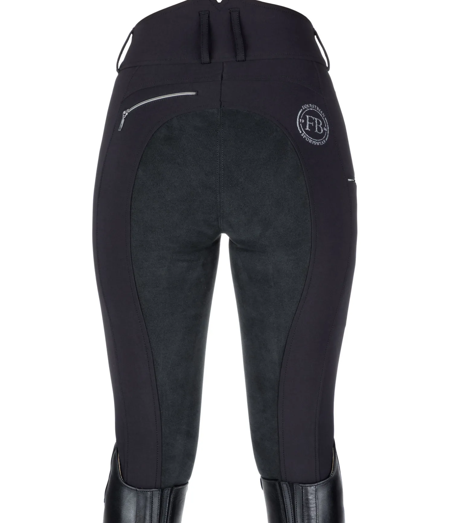 Pantalon d'équitation taille haute à fond intégral Marleen