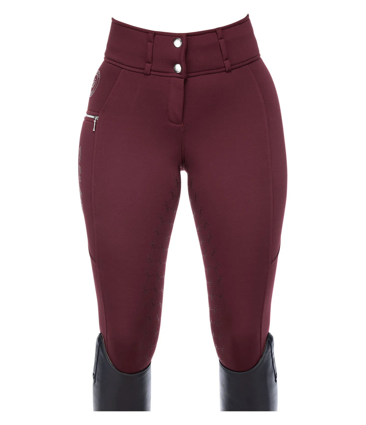 Pantalon d'équitation thermique hybride à fond intégral grip Cheyenne