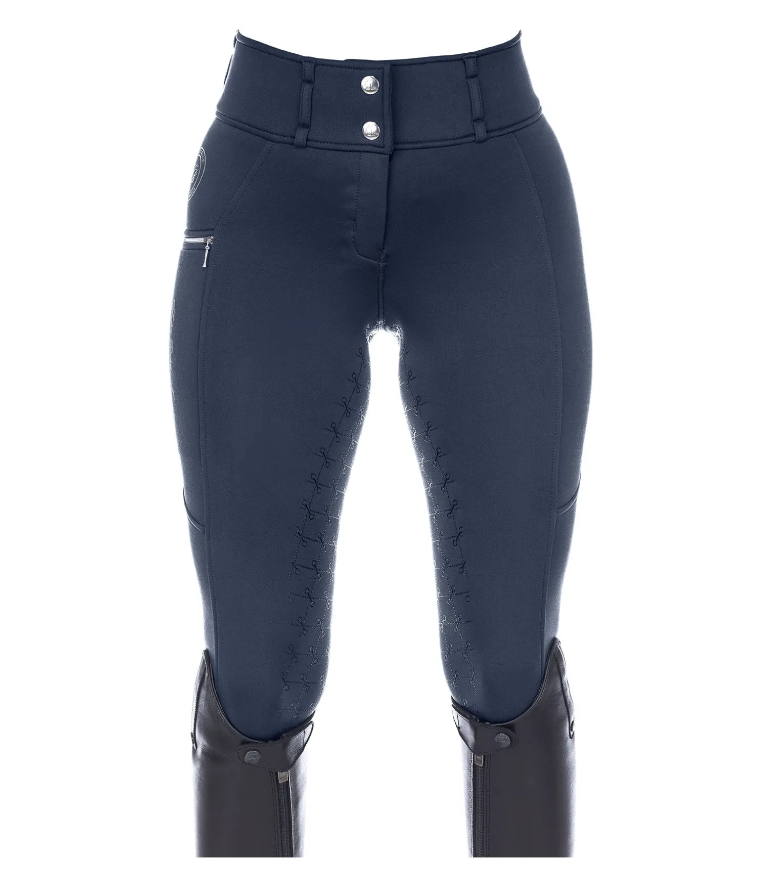 Pantalon d'équitation thermique hybride à fond intégral grip Cheyenne