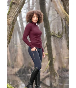 Pantalon d'équitation thermique à fond intégral grip Jessica