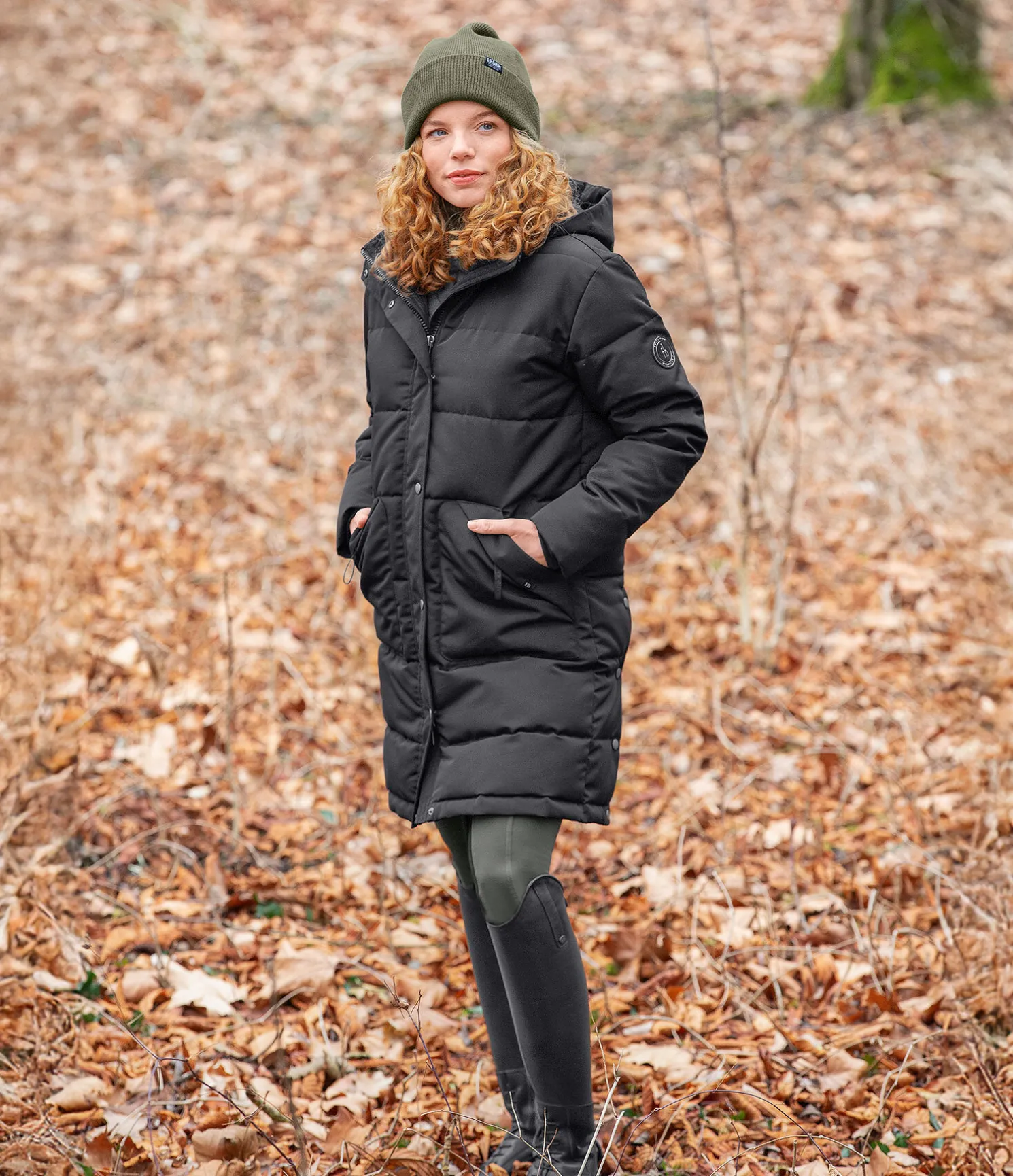 Parka d'équitation à capuche Smilla
