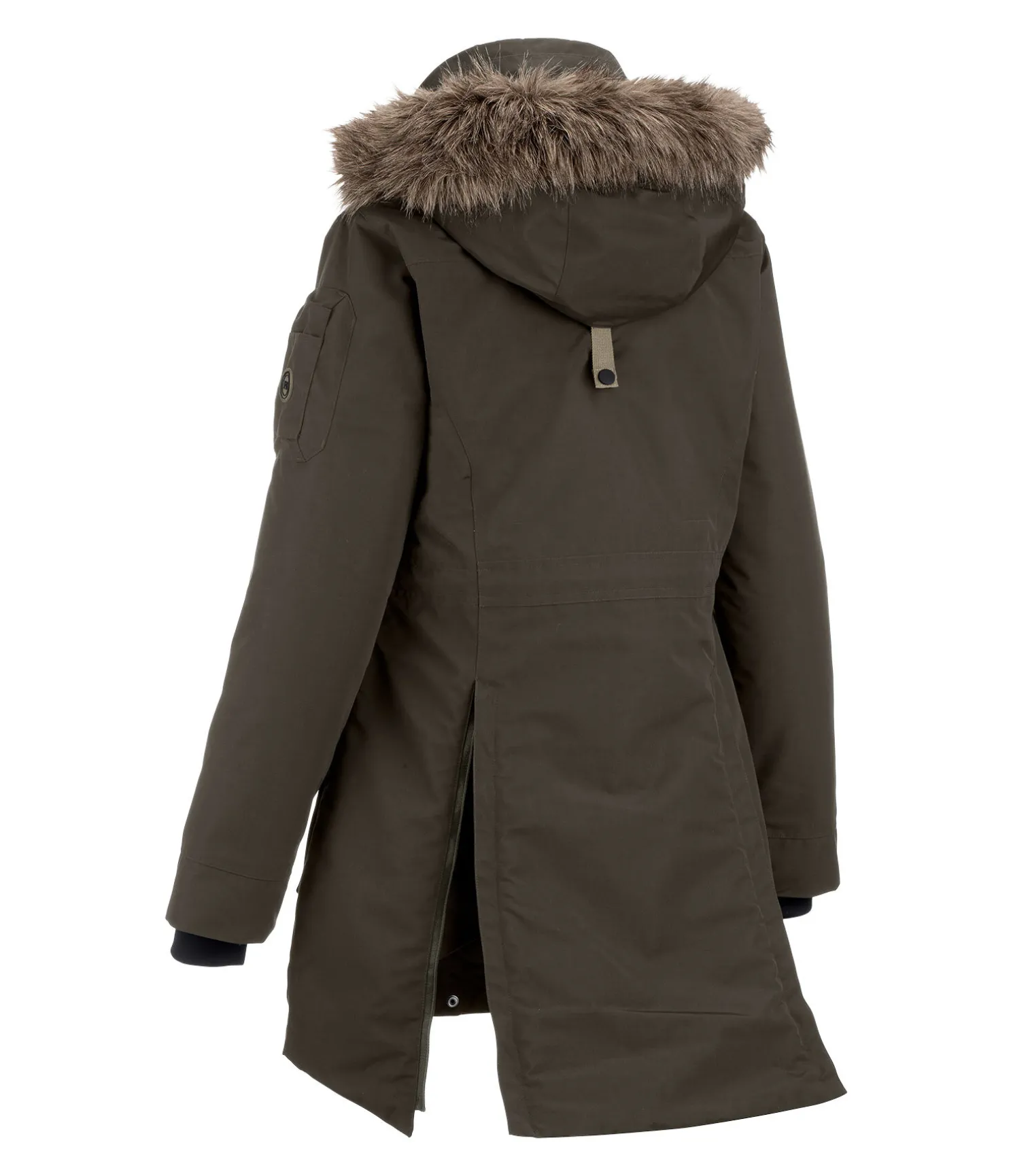 Parka d'équitation technique à capuche Ulla