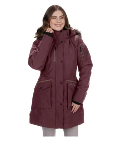 Parka d'équitation technique à capuche Ulla
