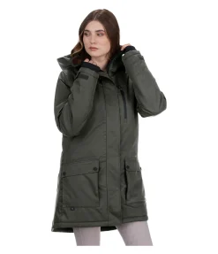 Parka d'équitation technique à capuche Anouk